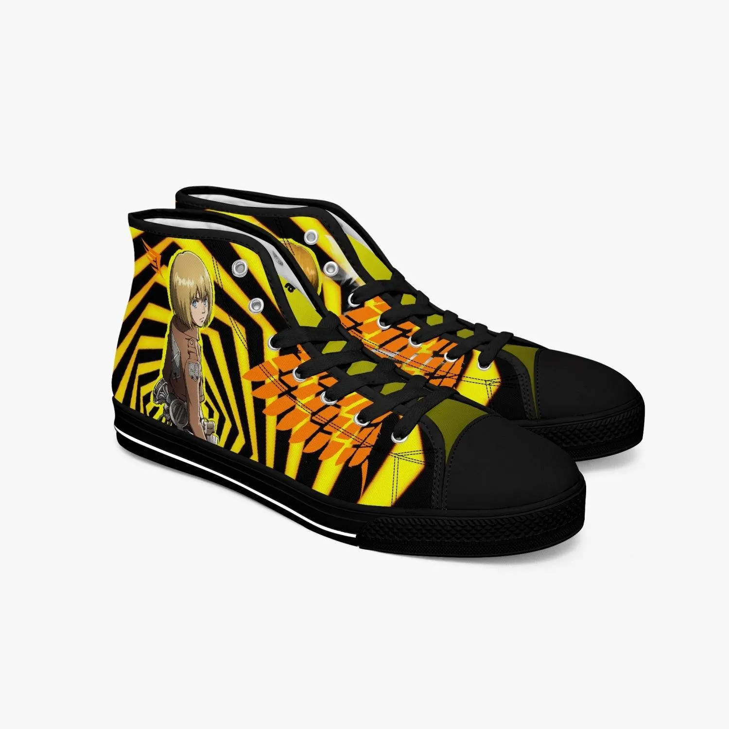 Attack On Titan Armin Arlert A-Star Mid Anime Shoes