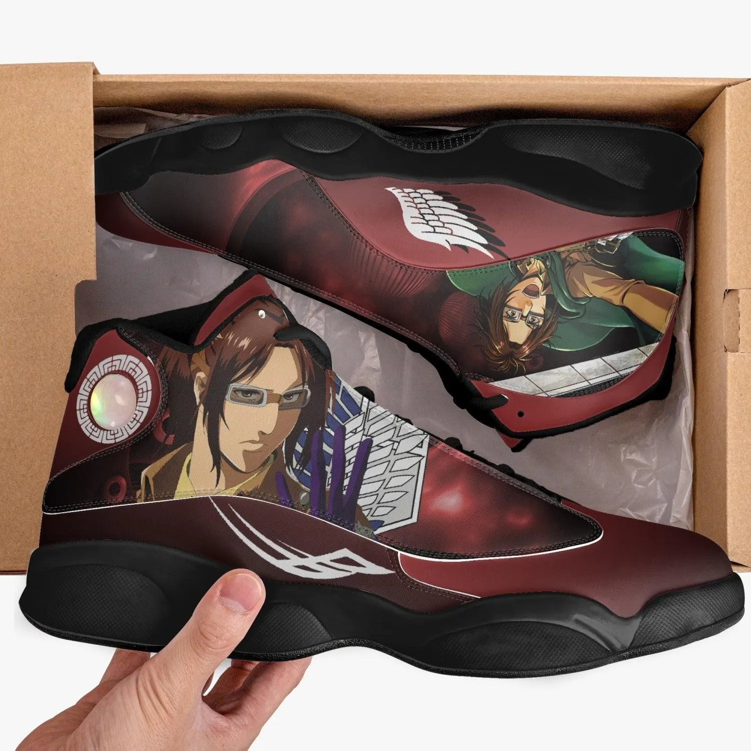Attack On Titan Hange Zoe JD13 Anime Shoes