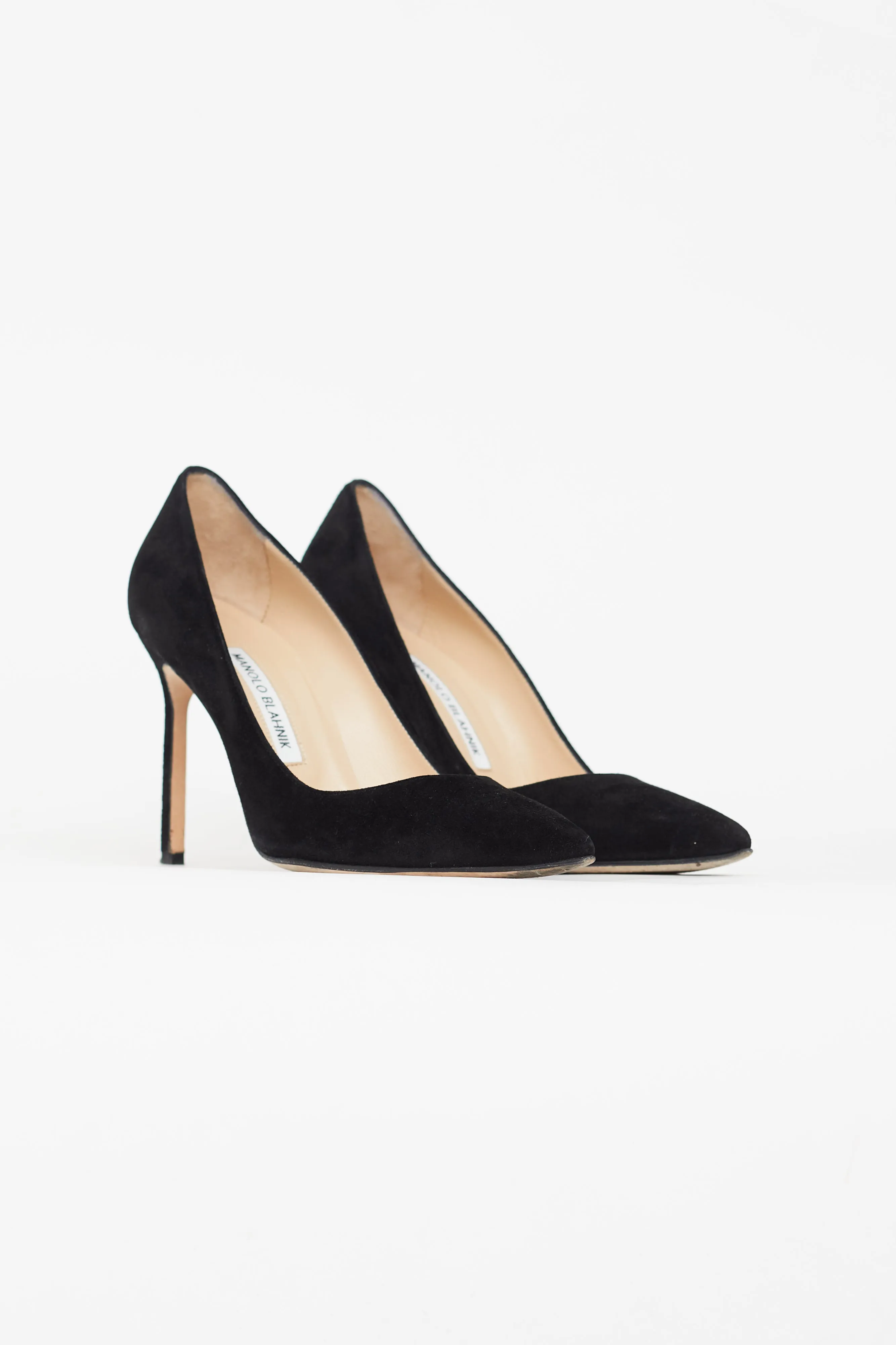 Black Suede BB Pump