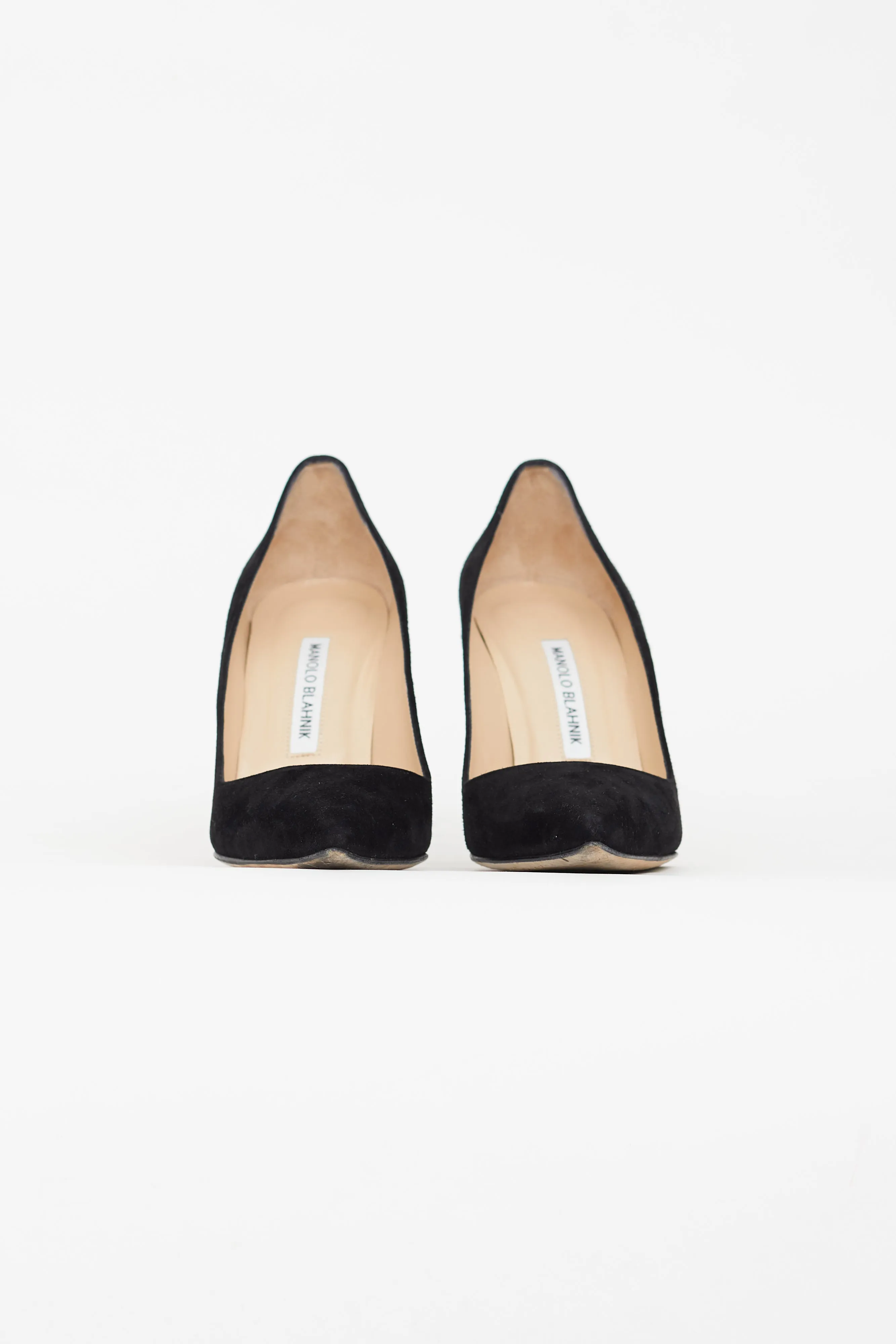 Black Suede BB Pump