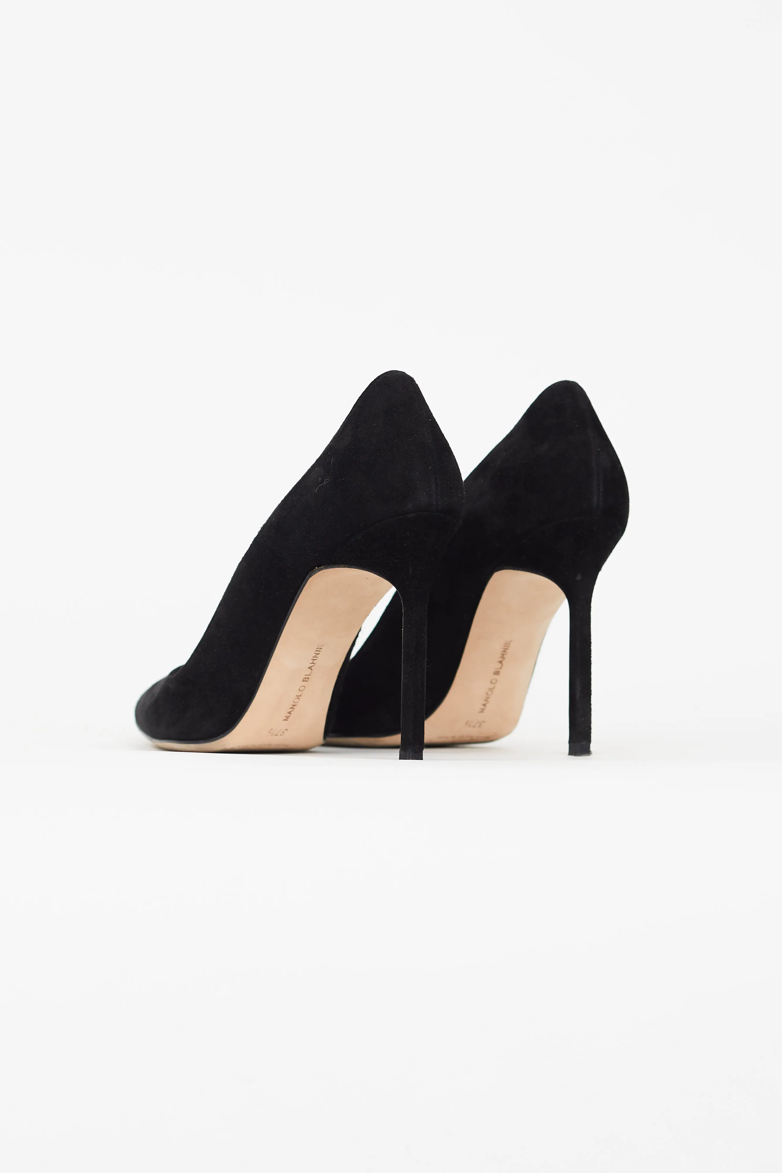 Black Suede BB Pump