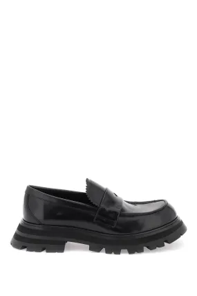 BRUSHED LEATHER WANDER LOAFERS