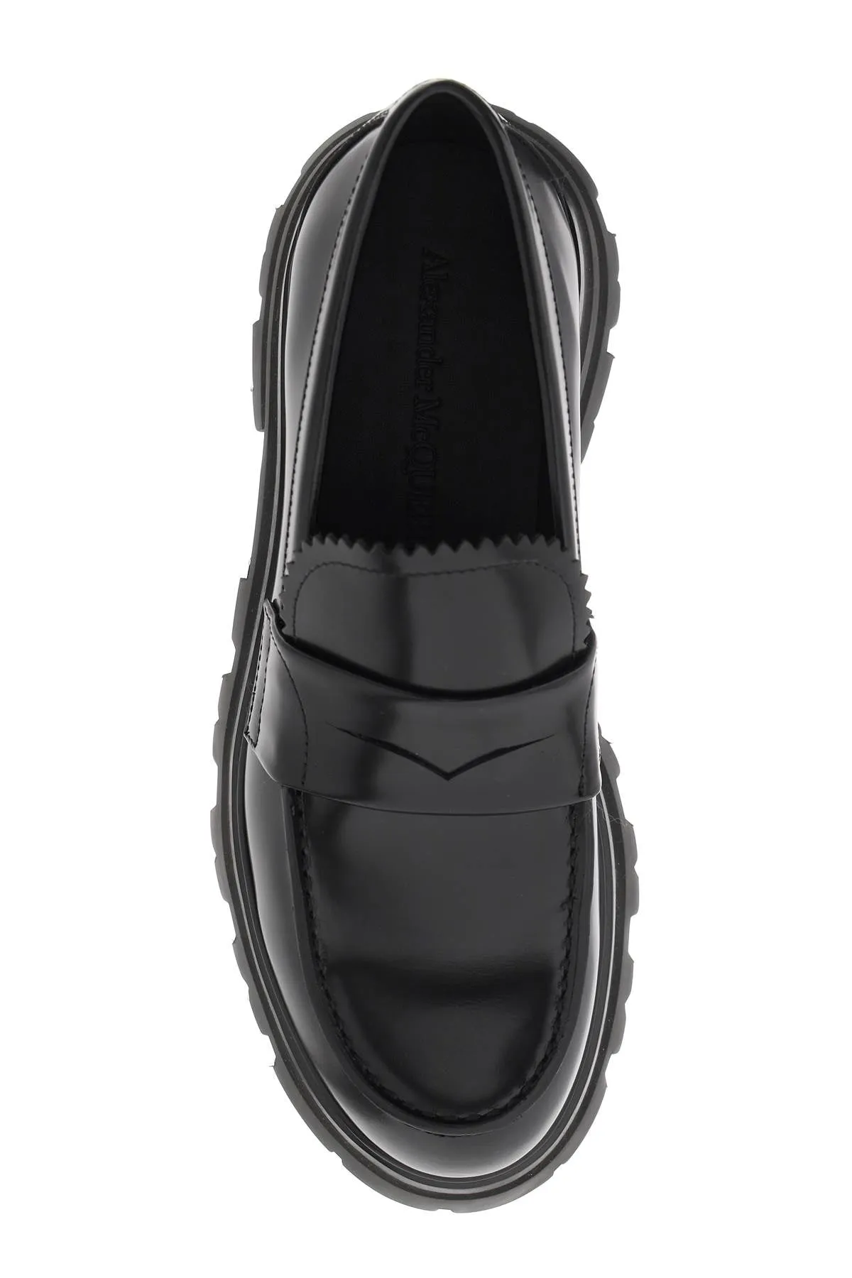 BRUSHED LEATHER WANDER LOAFERS