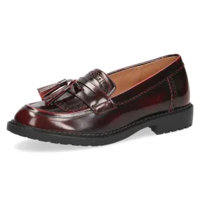 Caprice Red Bush Loafer. Only size 4 left.