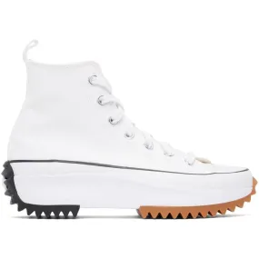 Converse White Run Star Hike Hi Sneakers