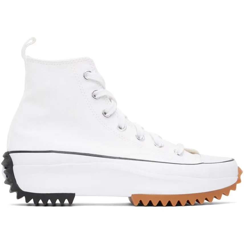 Converse White Run Star Hike Hi Sneakers