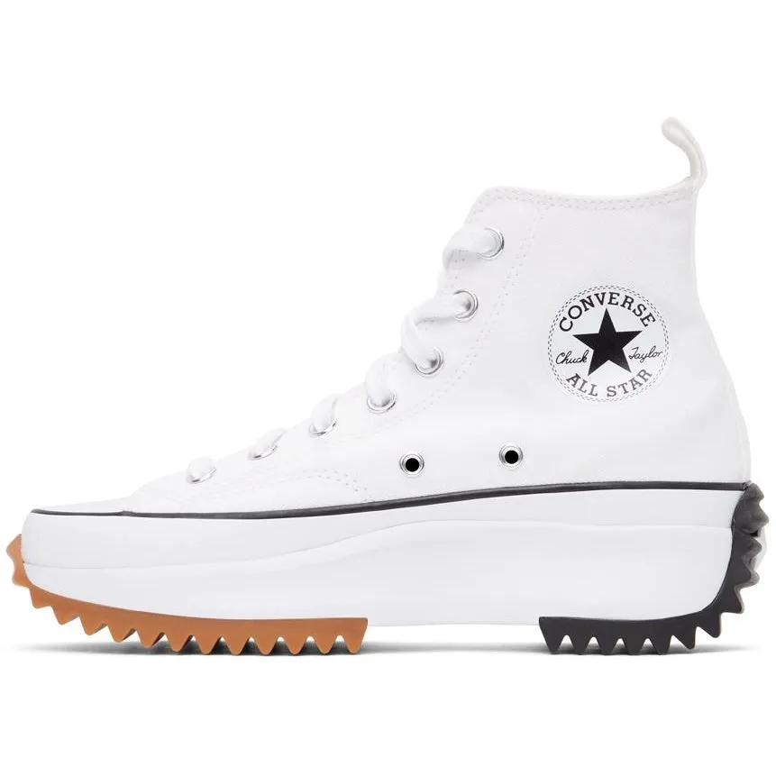 Converse White Run Star Hike Hi Sneakers
