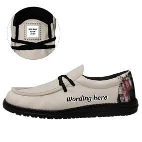 Custom company gifts, Custom Company Promo Gifts Customized Camo Sneakers, Stylish and Durable Slip On shoes, Comfort  Casual shoes, XF2202-23020064