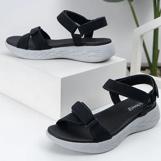 Cuzcare Velcro Buckle EVA Platform Orthopedic Sandals For Women Casual Summer 2023