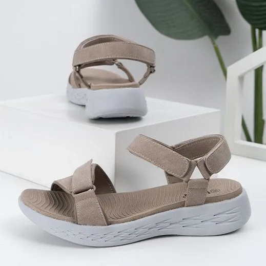 Cuzcare Velcro Buckle EVA Platform Orthopedic Sandals For Women Casual Summer 2023