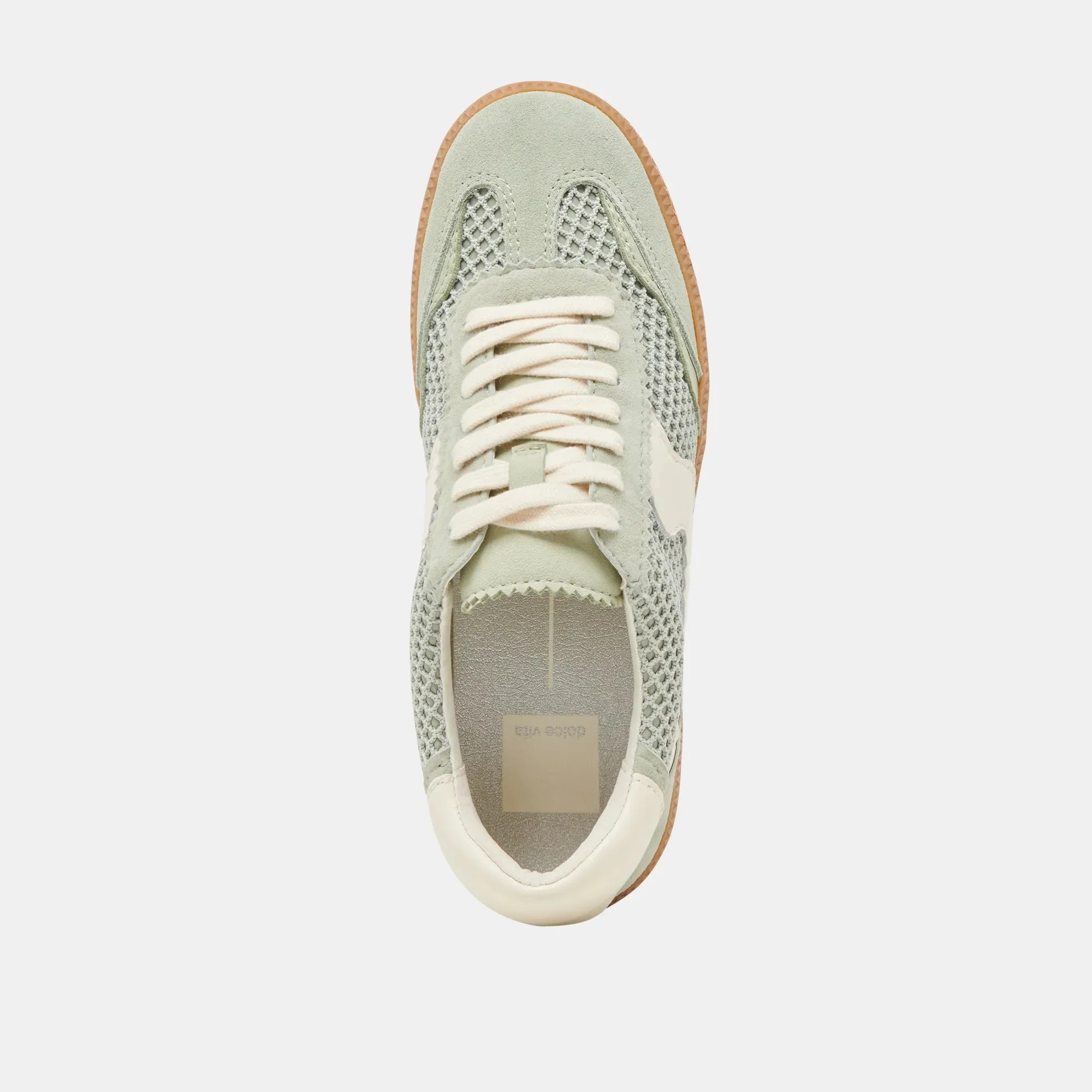 Dolce Vita Mesh Woven Sneaker in Jade