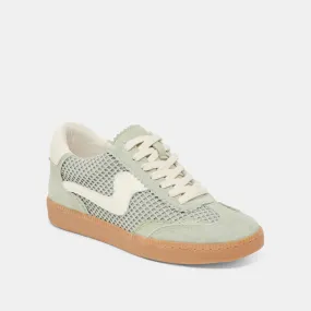 Dolce Vita Mesh Woven Sneaker in Jade