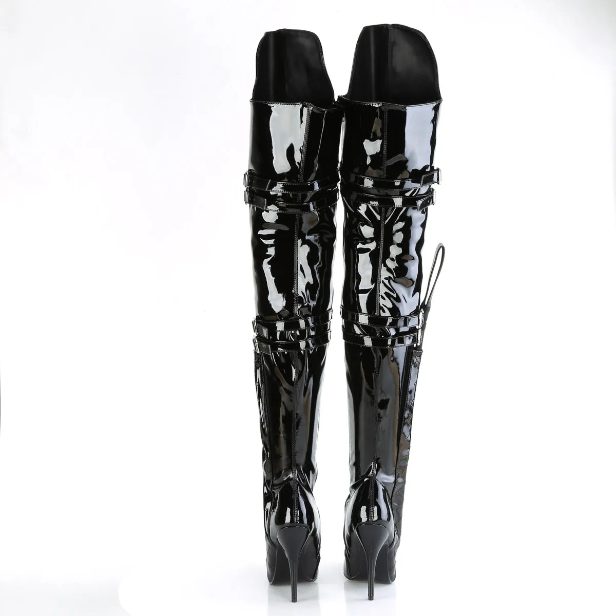 Dominatrix Thigh High Boot with Whip SEDUCE-3080