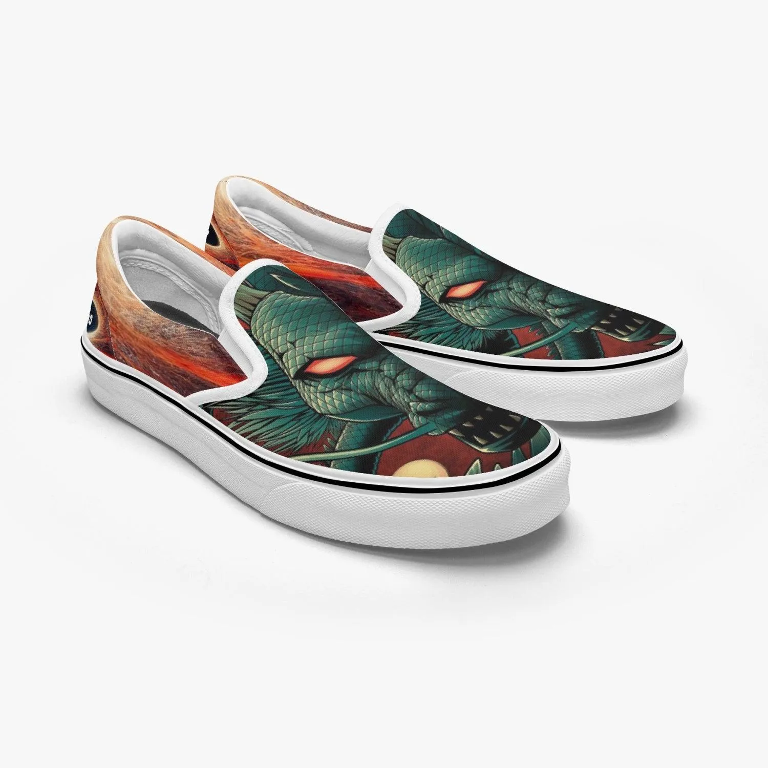 Dragon Ball Z Shenron Slip Ons Anime Shoes