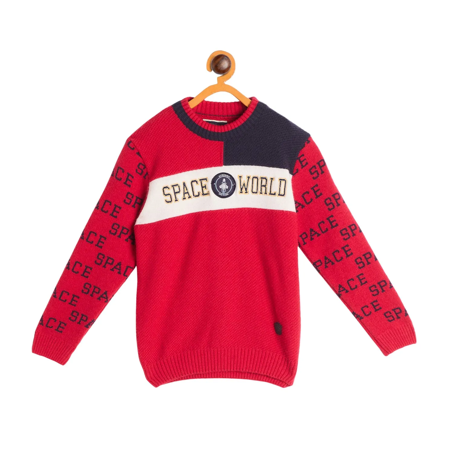 Duke Stardust Boys Full Sleeve Round Neck Pullover (SDS3637)
