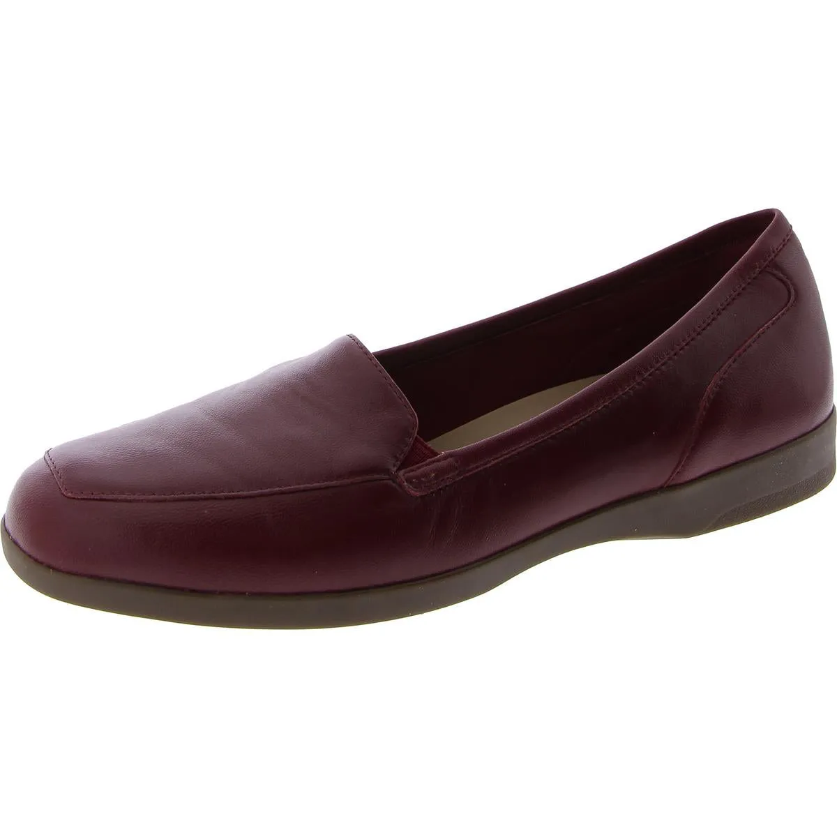 Easy Spirit Womens Devitt 16 Leather Loafers