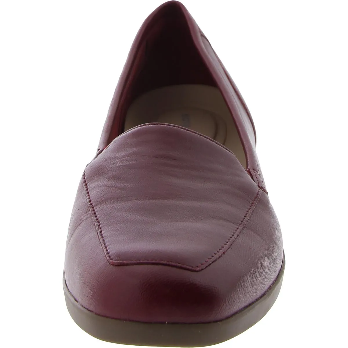 Easy Spirit Womens Devitt 16 Leather Loafers