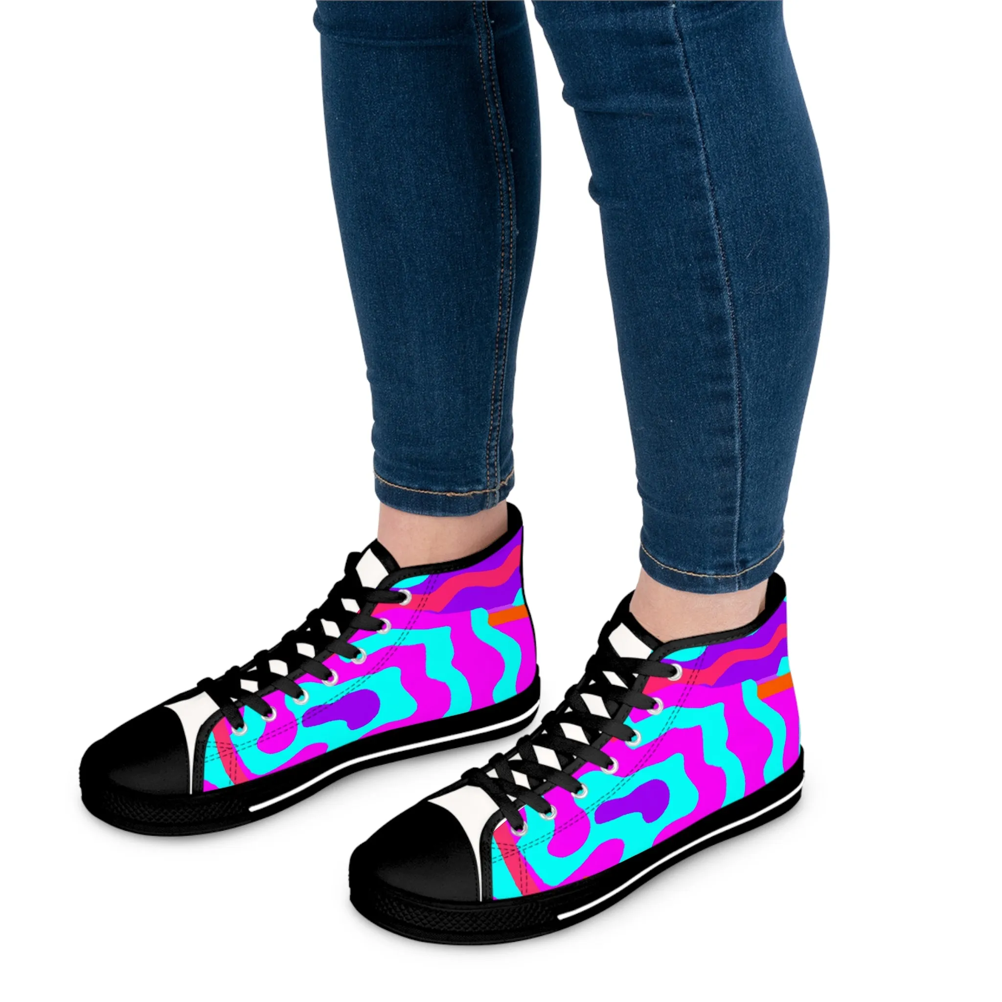 Fashionista Flair. - high top