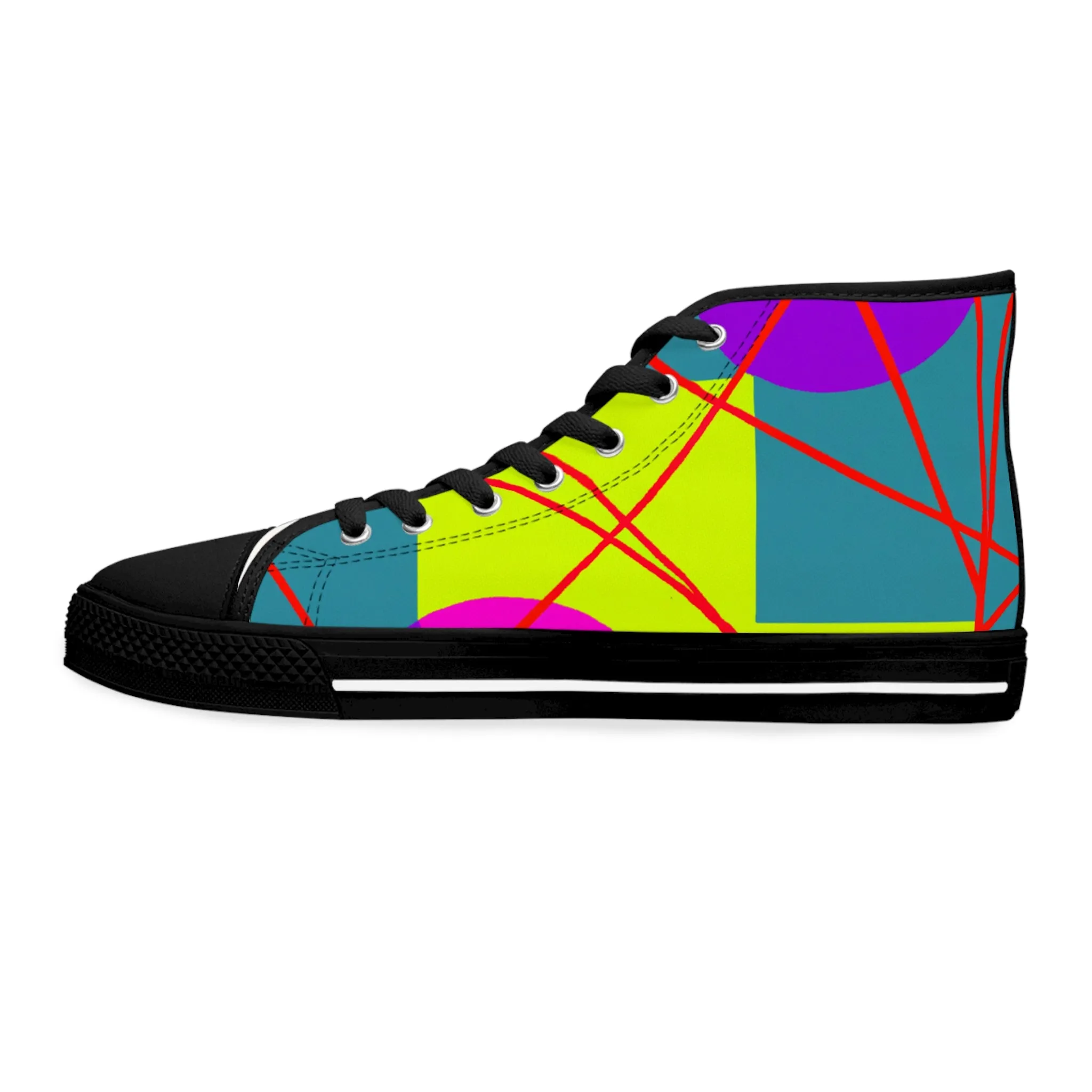Fashionista Flo. - high top