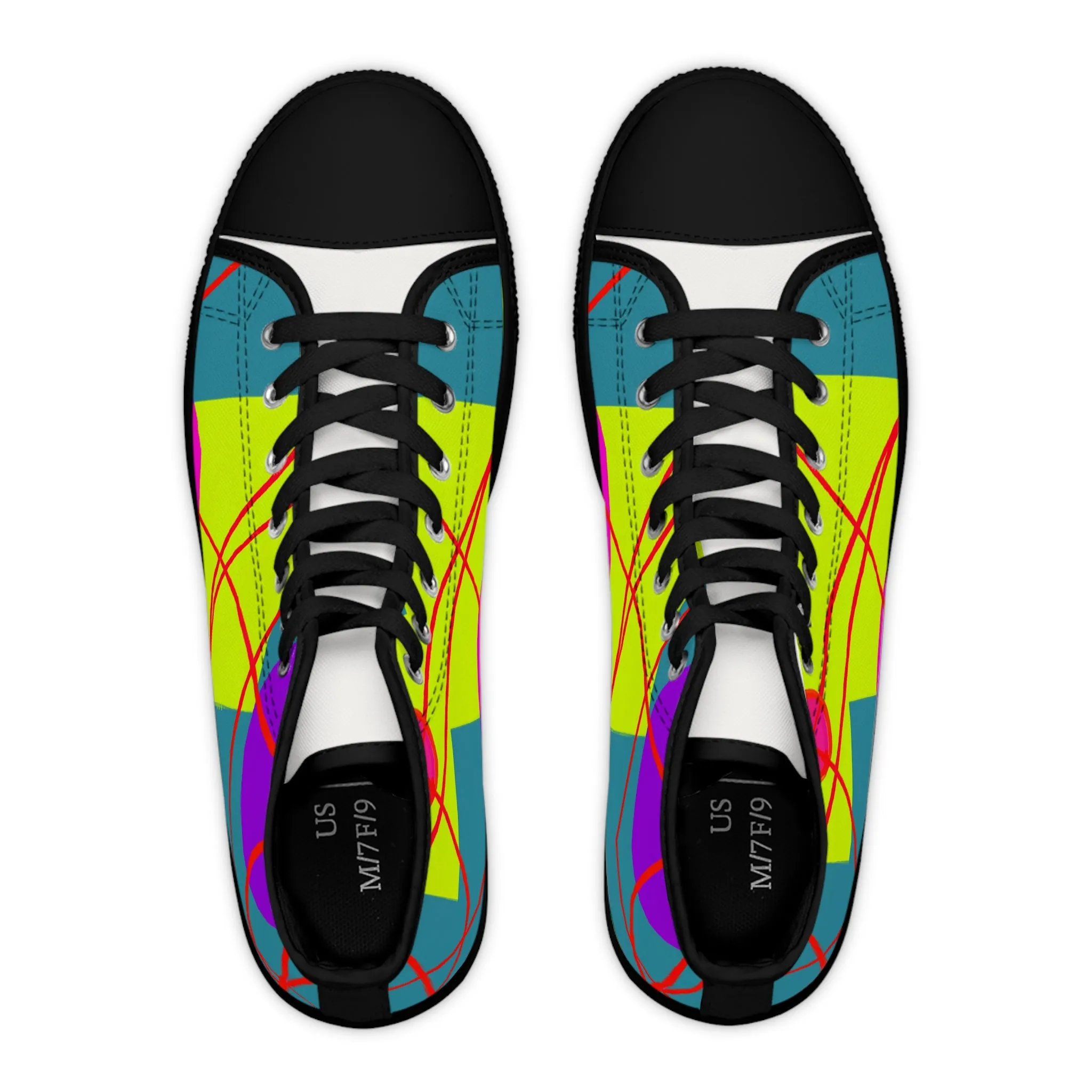 Fashionista Flo. - high top