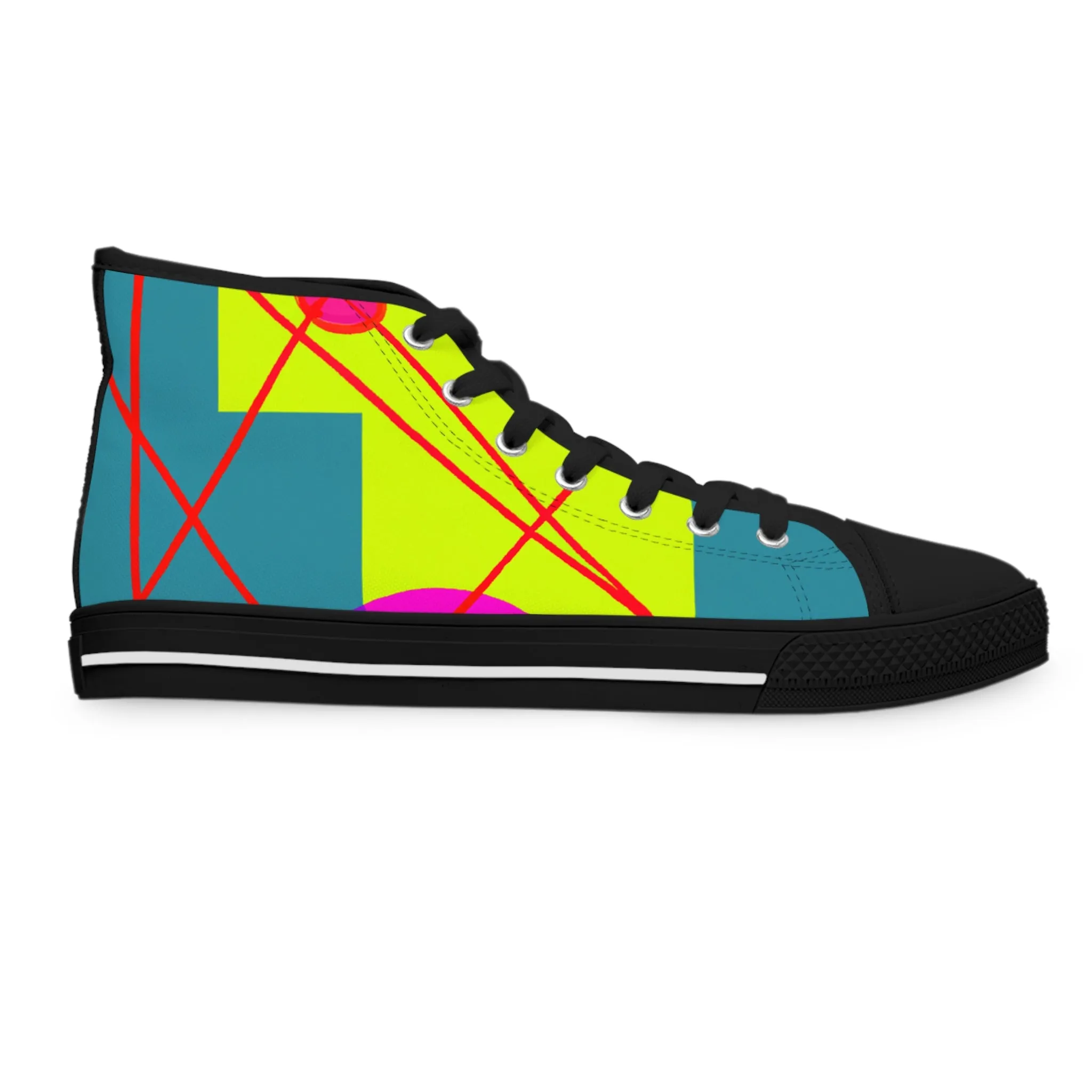 Fashionista Flo. - high top