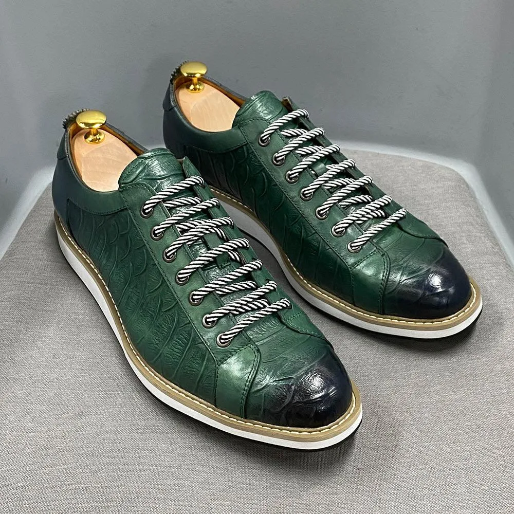FC Men's European Style Cow Leather Shoes