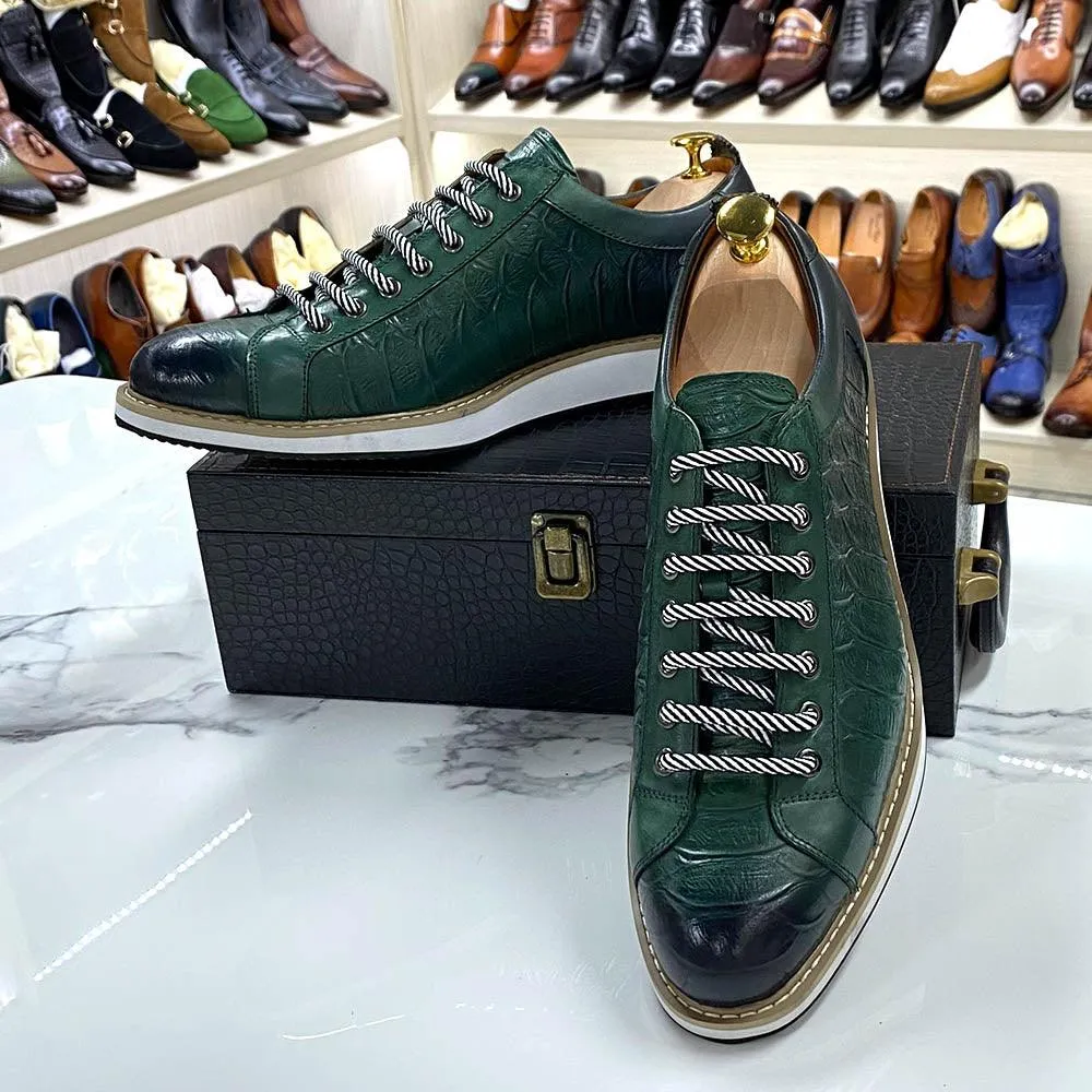 FC Men's European Style Cow Leather Shoes