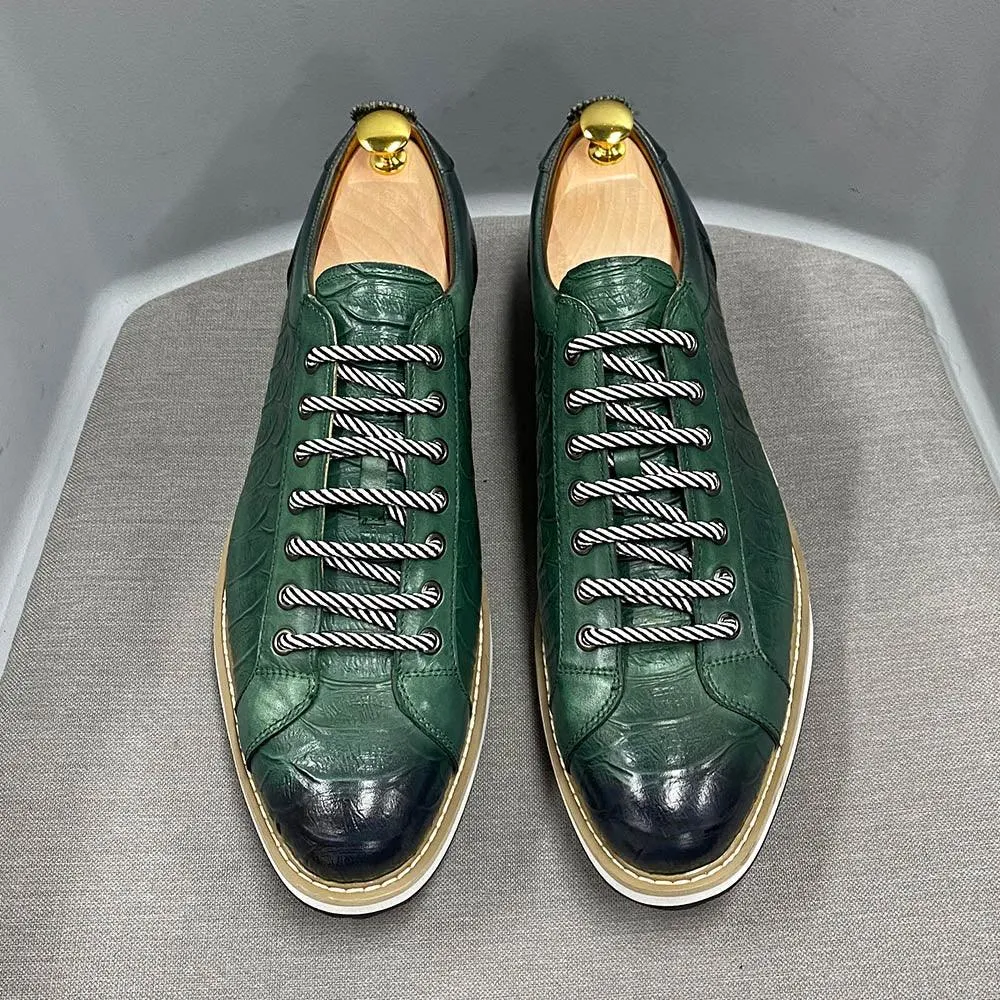 FC Men's European Style Cow Leather Shoes