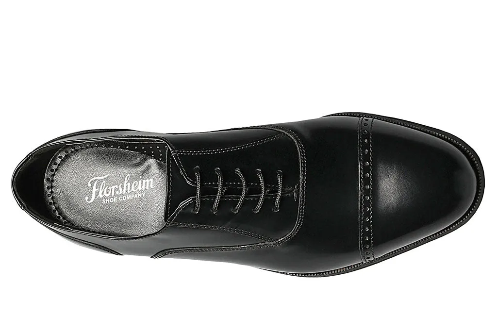 Florsheim Men's Lexington Cap Toe Oxford Black