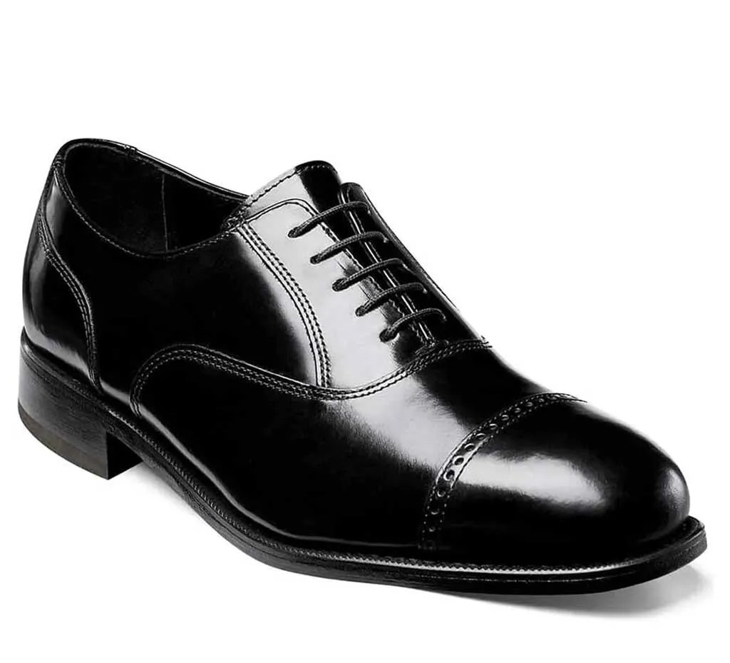 Florsheim Men's Lexington Cap Toe Oxford Black