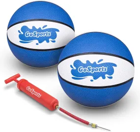 GoSports Blue Water Basketballs - Size 3