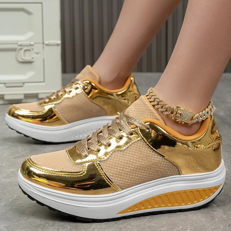 Isadora - Trendy Vulcanized Sneakers for Women
