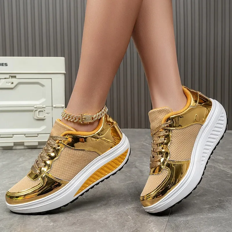 Isadora - Trendy Vulcanized Sneakers for Women