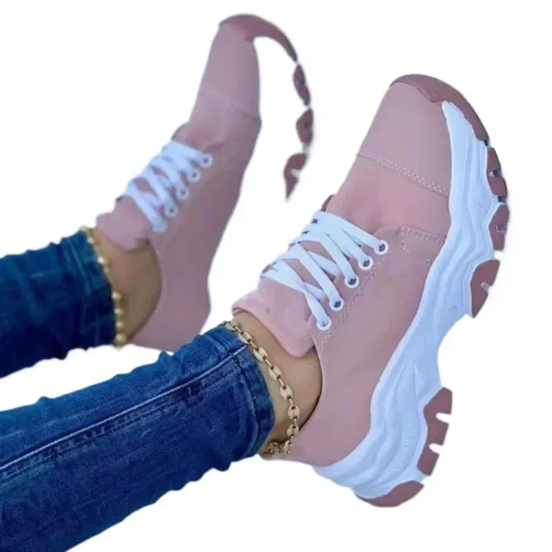 Isla - Trendy Platform Sneakers for Women