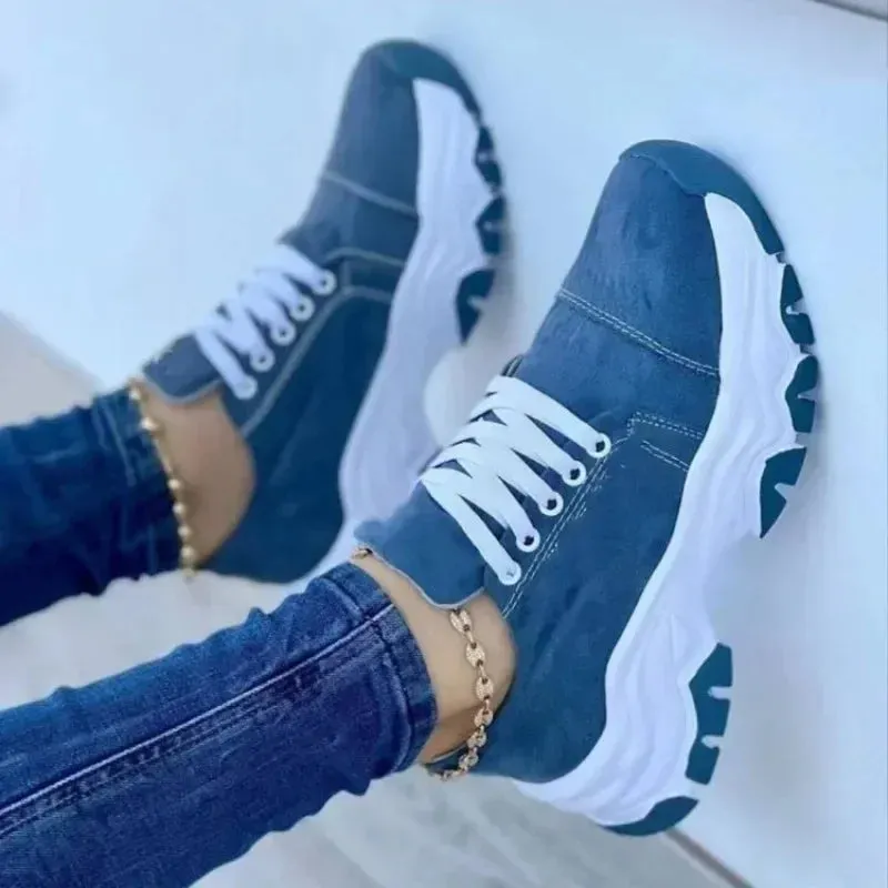 Isla - Trendy Platform Sneakers for Women