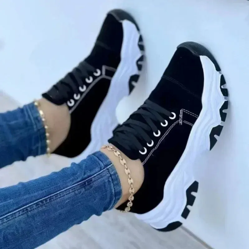 Isla - Trendy Platform Sneakers for Women