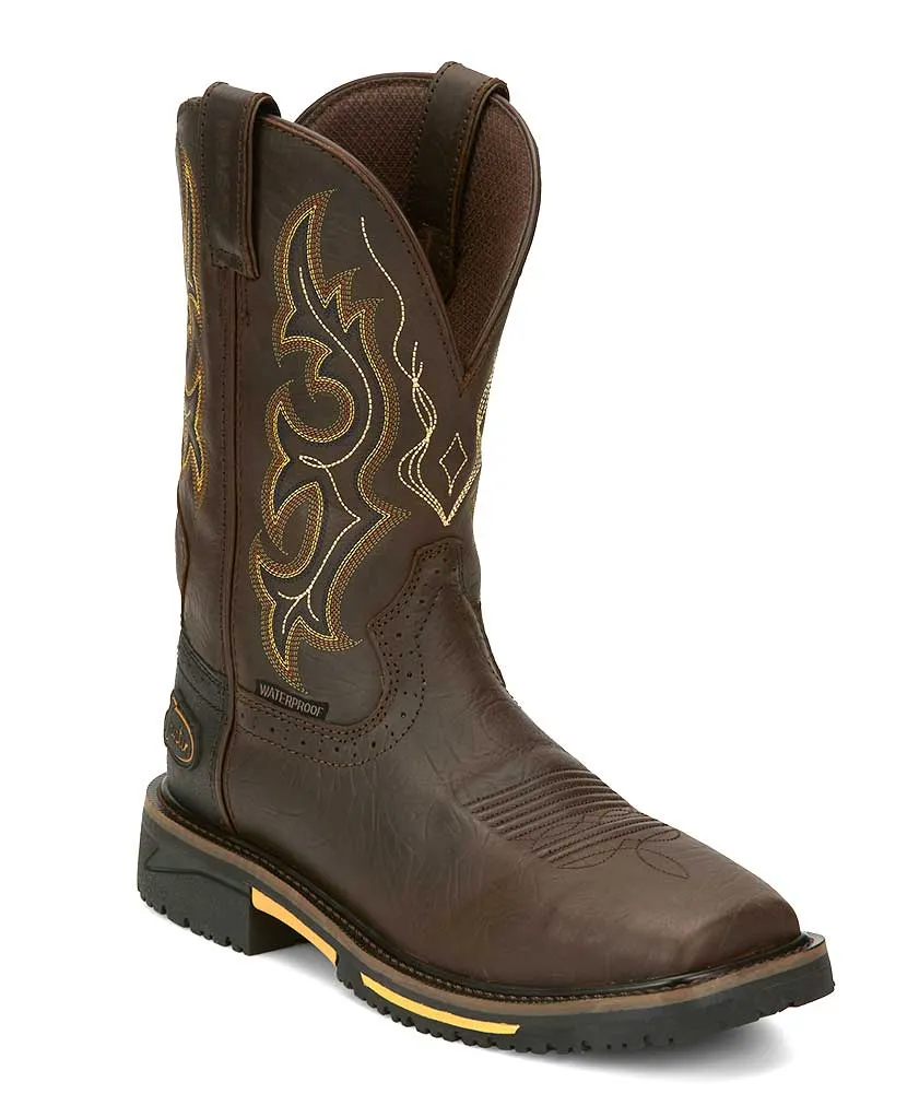 Justin Men's Joist 11 Inch WP Work Boot