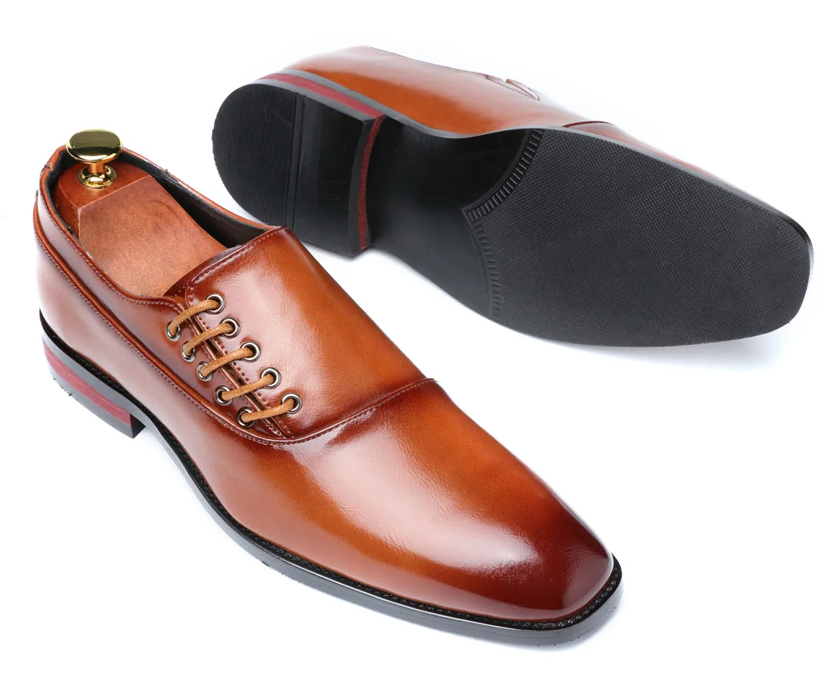 Men's Side Lace Dress Loafers