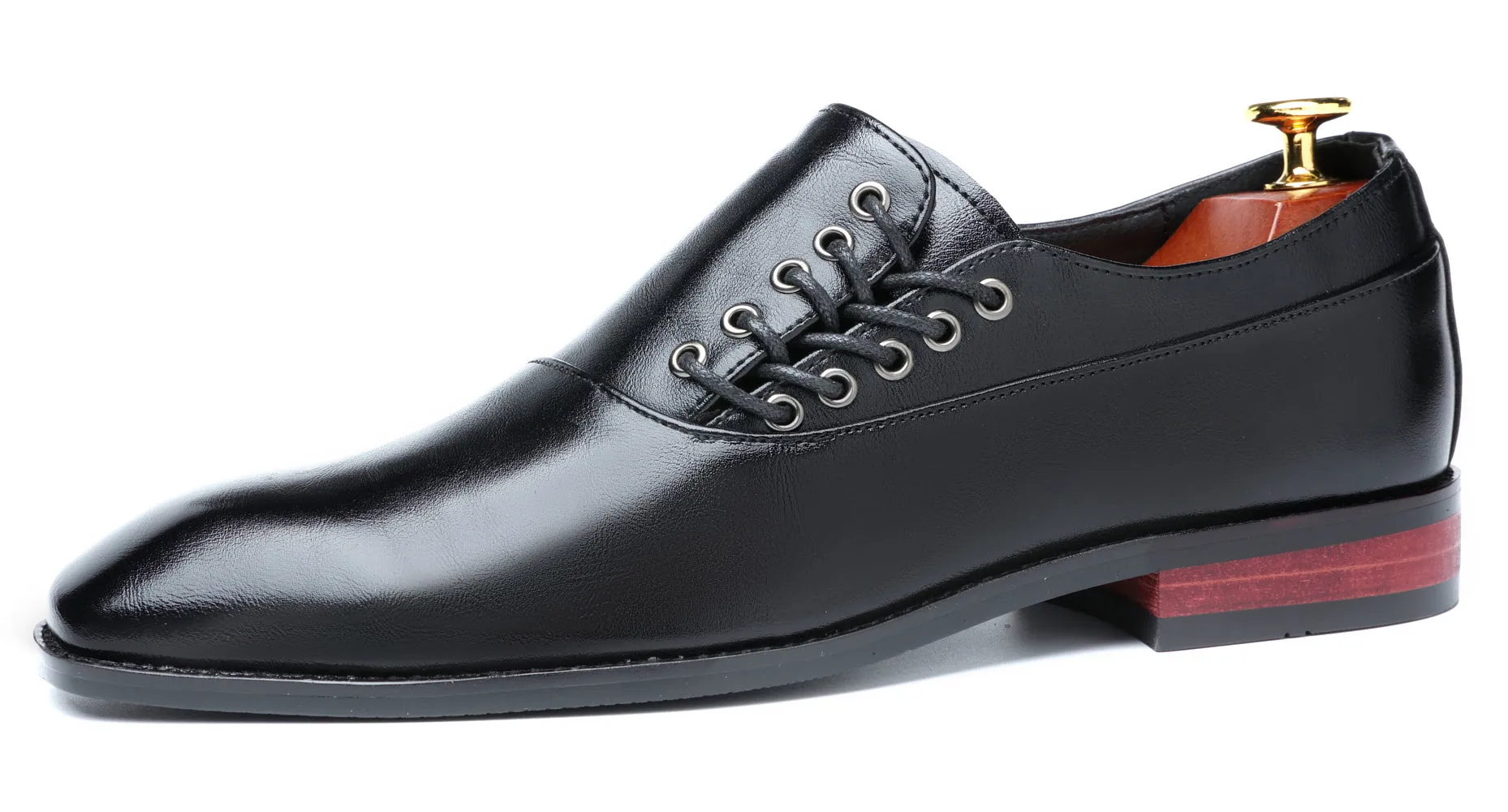 Men's Side Lace Dress Loafers