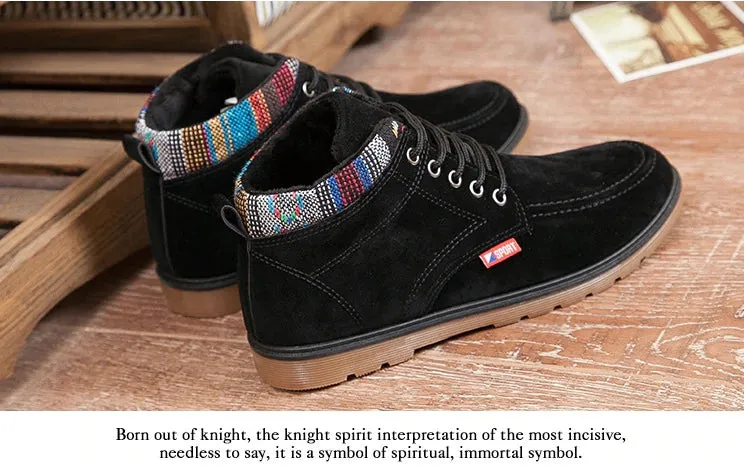 Men's Winter Casual Demi-season Warm Shoes