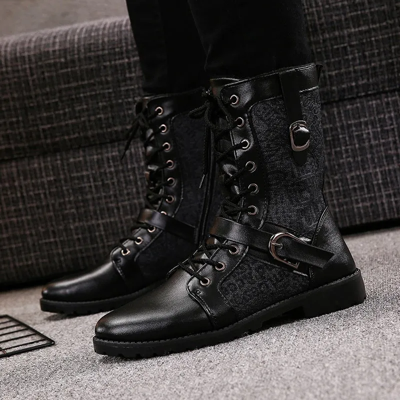 Men's Winter Casual Waterproof Warm Boots | Plus Size