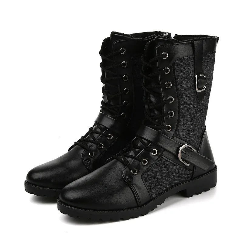 Men's Winter Casual Waterproof Warm Boots | Plus Size