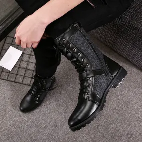 Men's Winter Casual Waterproof Warm Boots | Plus Size