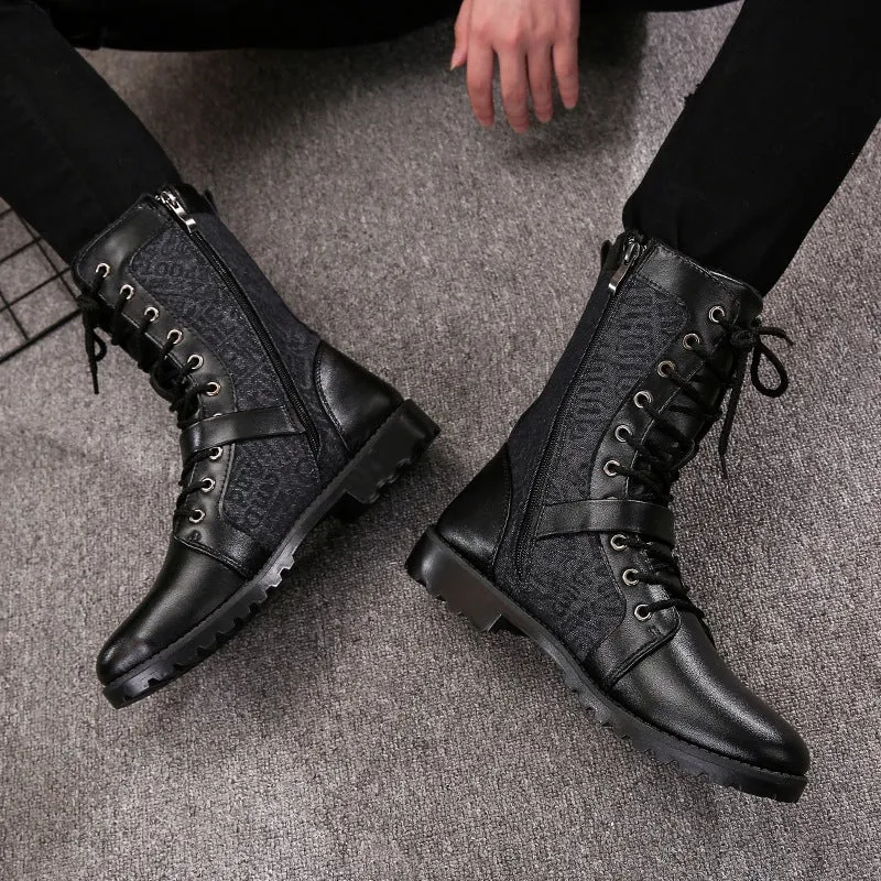Men's Winter Casual Waterproof Warm Boots | Plus Size