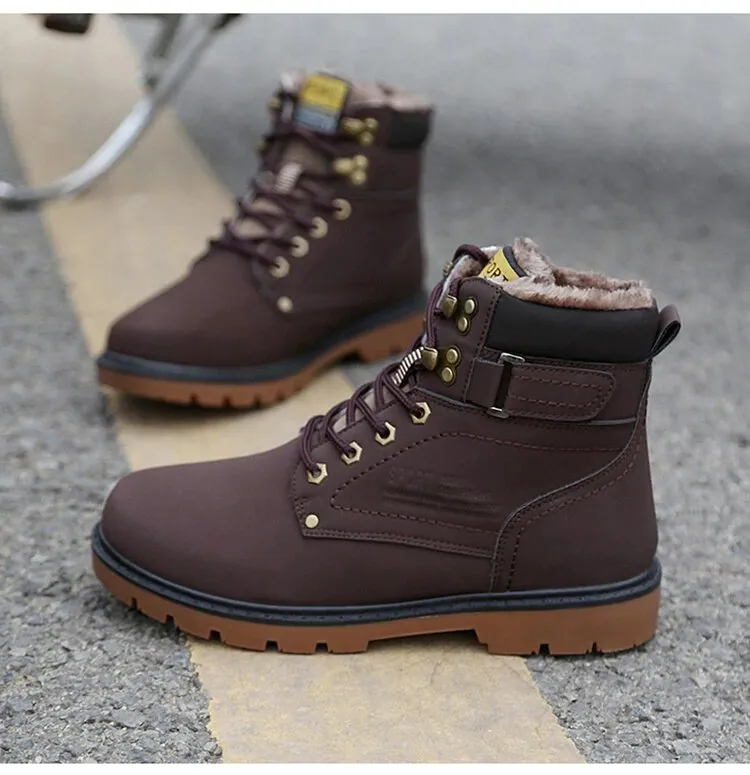 Men's Winter Fur Warm Boots