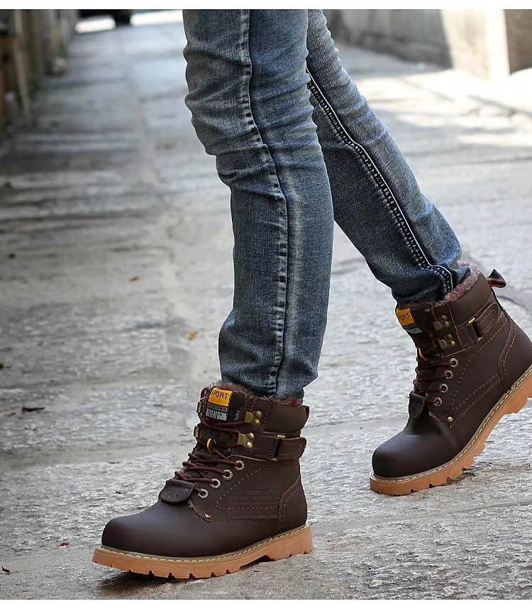 Men's Winter Fur Warm Boots