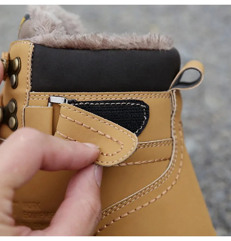 Men's Winter Fur Warm Boots
