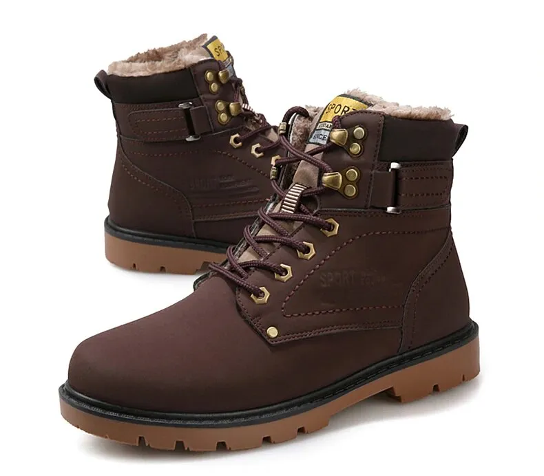 Men's Winter Fur Warm Boots