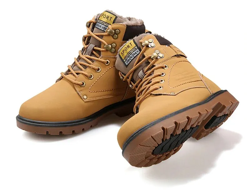 Men's Winter Fur Warm Boots
