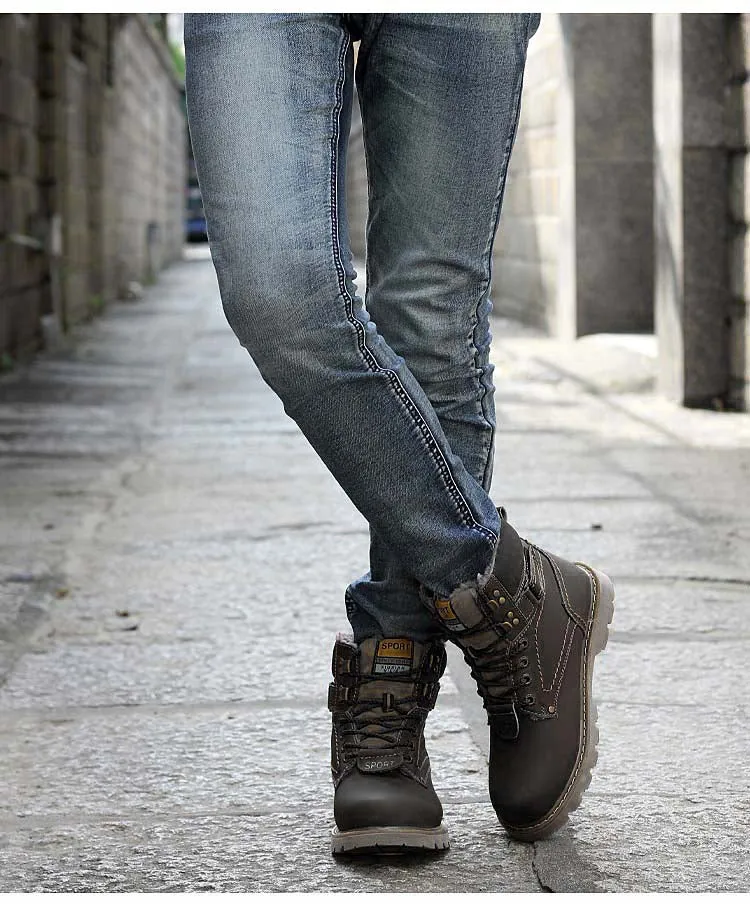 Men's Winter Fur Warm Boots